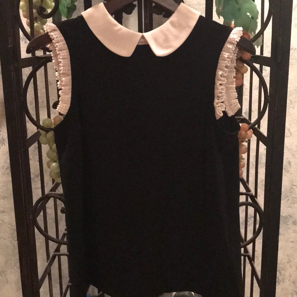 Gorgeous Dressy Peter Pan Collar Dress Shirt. - Picture 2 of 8